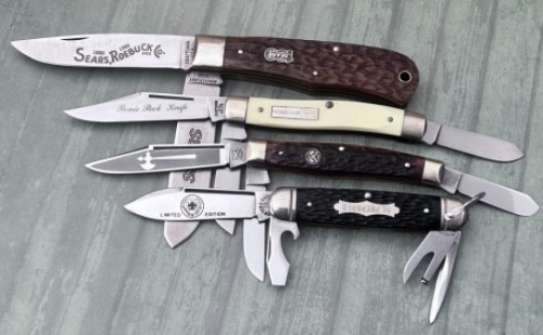 Two Craftsman, A Battle Axe and a New York Knife Co