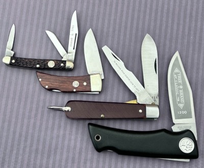 Four Boker Folders