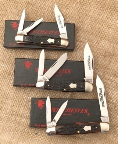 Trio of Bone Winchester Whittlers
