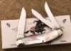 Winchester Pearl Fort City Knife Club Sowbelly Whittler - 2
