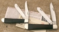 Set of Buck Custom Ebony Trappers