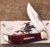 Winchester Burnt Orange Bone Clasp knife