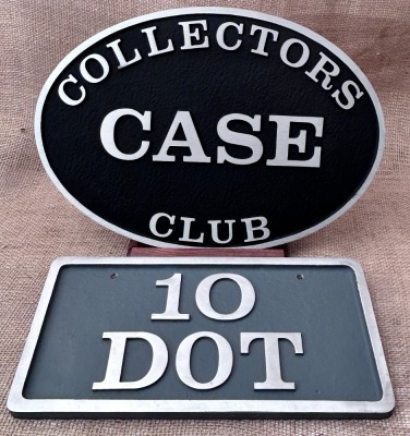 Two Case Metal Signs