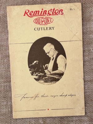 Remington Dupont Cutlery Catalog