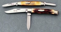 Pair of Red Etch Stag Case