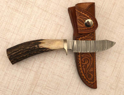 John Fitch Damascus Stag Hunter - 2