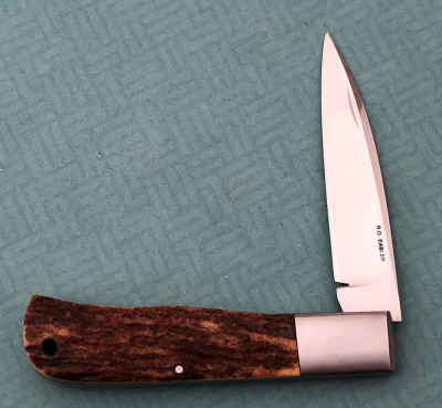 Russell Easler Stag Slipjoint