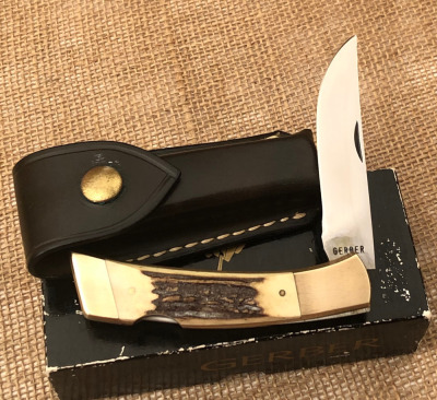 Gerber Sportsman II With Sambar Stag Handle