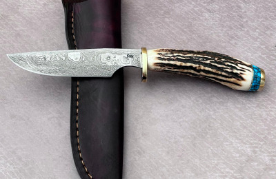 Stek (Craig Steketee) Damascus Stag Hunter