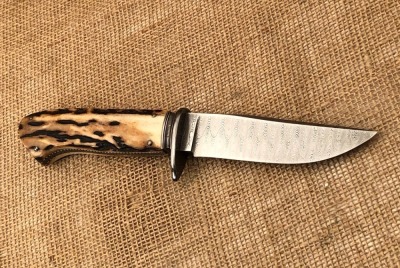 Mike Ruth Damascus and Stag Hunter - 2