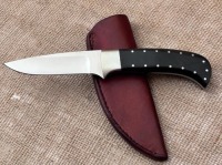 Jim Turecek Black Micarta Hunter