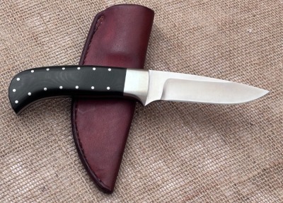 Jim Turecek Black Micarta Hunter - 2