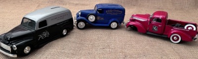 Three Die Cast Trucks