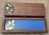 Two Fight'n Rooster Presentation Boxes