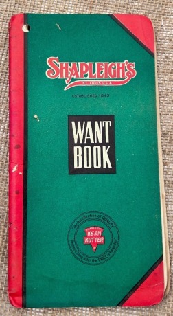 Shapleigh's Want Book