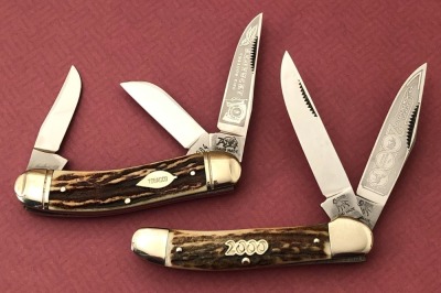 Pair of Stag Bulldog Brand