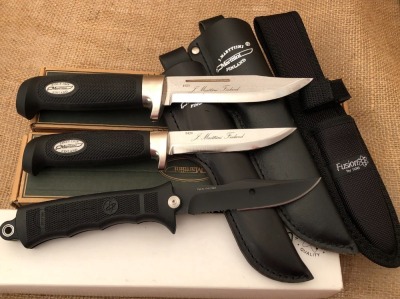 Pair of Marttini and a Sog Fusion