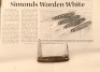Simonds Worden White Brass Office Pen - 2