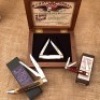3 Queen: Pearl Yankee Muskrat, Winterbottom Bone Fish, and bone whittler