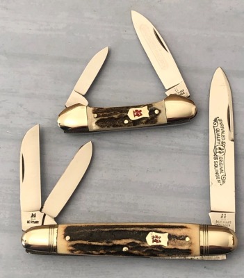 Kissing Crane Stag whittler & butterbean