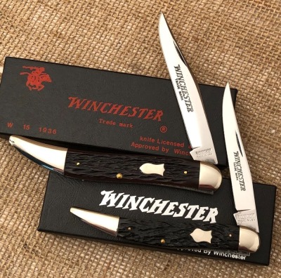 Pair of Bone Winchester Toothpicks