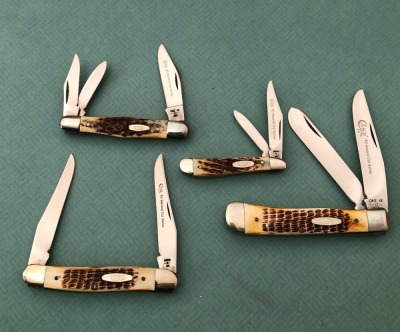 Case 2nd Cut Trapper, Muskrat, whittler & peanut