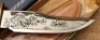 Smith and Wesson Etched Bowie by Aurum Etchings - 2