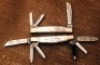 Pair of Fight'n Rooster Pearl Handle Congress