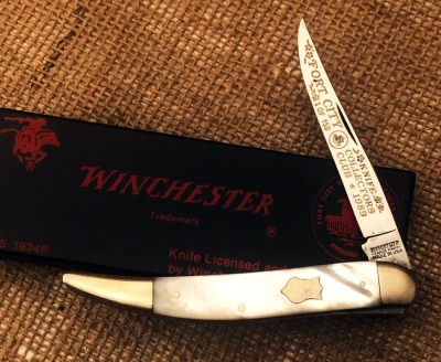 Winchester Pearl Toothpick for Fort City Knife Club 1989