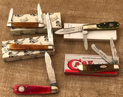 Five NKCA Youth Club Knives