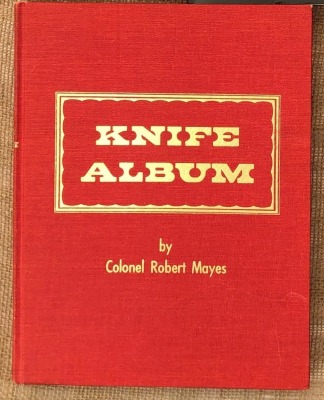 Bob Mayes Hardcover Knife Album