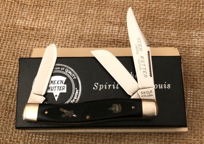 Schrade Walden USA-Keen Kutter Spirit of St Louis Stockman