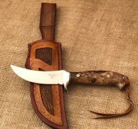RG Flynn Spalted Sycamore Upswept Hunter