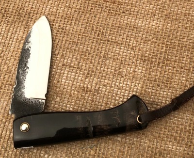 Handmade Horn Friction Folder - 2