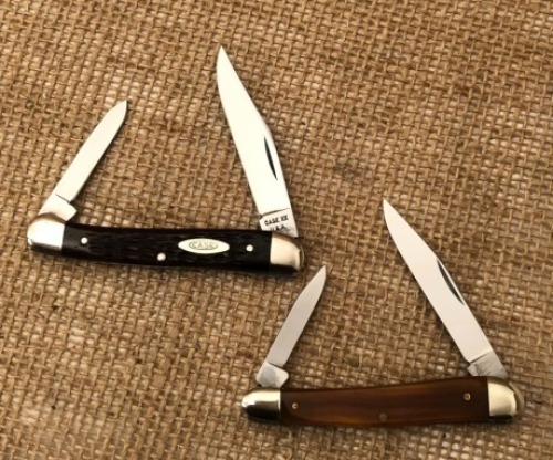 Case 70's baby copperhead and Boker Wharncliffe