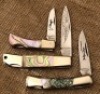 Three Abalone: 2 Parker & 1 Frost