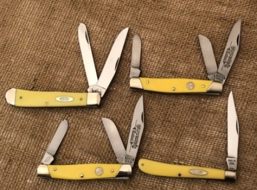 Four Yellow Case & Boker