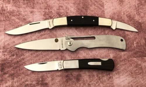 Three AG Russell Knives