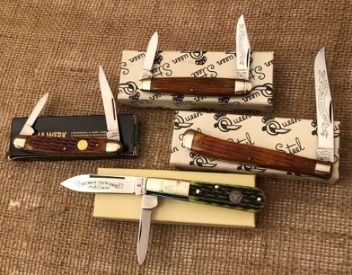 Four NKCA Youth Club Knives