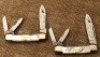 Pair of Fight'n Rooster Pearl Handle Canittlers