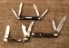 Three Fight'n Rooster Eagle Creek Cutlery Club Knives