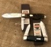 Set of Queen Schatt & Morgan Bone Fort City Club Knives
