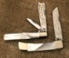 Pair of Fight'n Rooster Pearl Club Knives