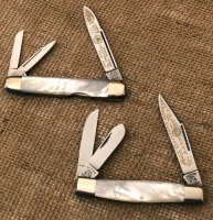 Fight'n Rooster Lockback and Stockman Whittlers