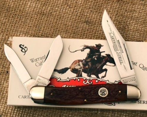 Winchester Wine Bone Serpentine Whittler