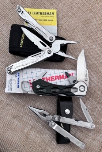 Trio of Leatherman
