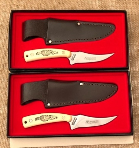 Pair of 1998 Scrimshawed SC-502 Sharp Finger