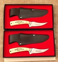 Pair of 1998 Scrimshawed SC-502 Sharp Finger