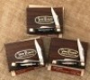 Trio of Schrade Jim Bowie Commemorative Stockman's