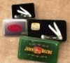 Pair of Green Bone Case Trappers in Tins